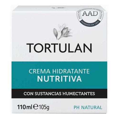 Tortulan Crema Hidratante/ Nutritiva 110ml