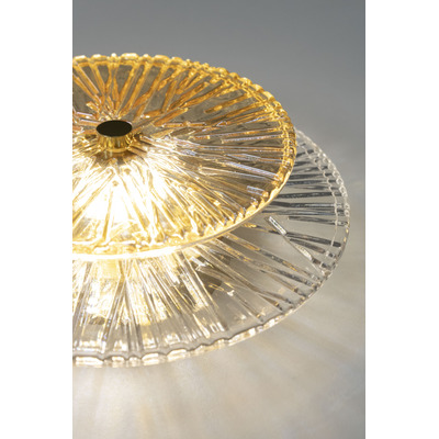 Aplique Pared Solei L 19159/35 6w Deco Moderno Vidrio Cie