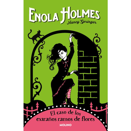 Enola Holmes 3 - El caso de los extraños ramos de flores, de Springer, Nancy. Serie Enola Holmes Editorial Molino, tapa blanda en español, 2022