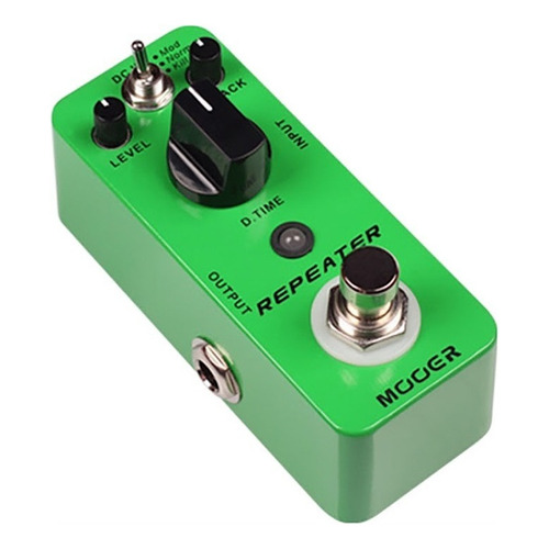 Mooer Repeater Pedal Delay Digital True By Pass Color Verde