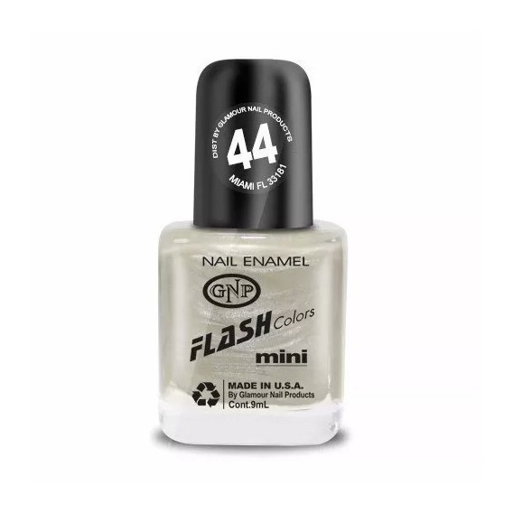 Esmalte Flash Colors De Gnp 9ml Nro.44 Nacarado