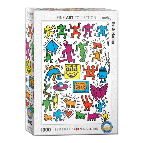 The Pop Parade Keith Haring Rompecabezas 1000pz Eurographics