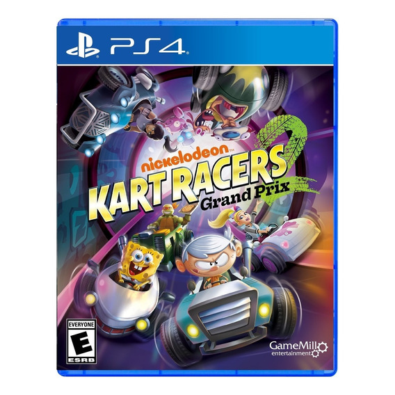 Nickelodeon Kart Racers 2 Grand Prix  Kart Racers Standard Edition GameMill Entertainment PS4 Físico