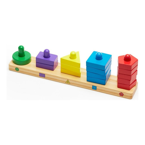 Tablero Para Apilar Y Clasificar Melissa And Doug