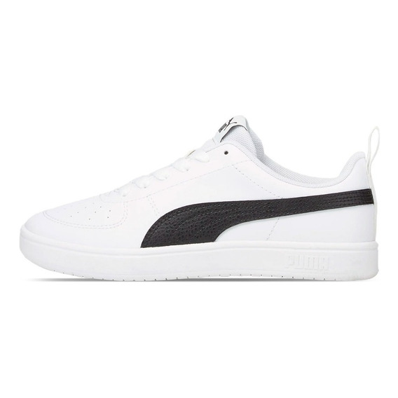 Tenis Puma Rickie Juvenil Blanco/ Negro 38431103