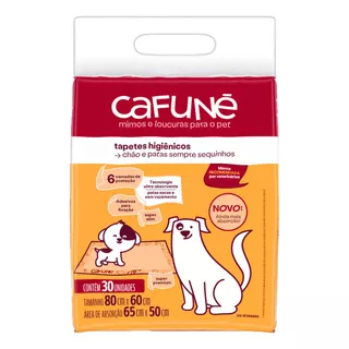 Tapete Higiênico Cafuné Para Cães 30 Unidades Unilever