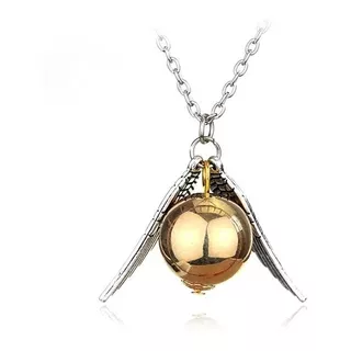 Colar Pomo De Ouro Harry Potter