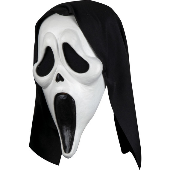 Máscara Ghost Face Scream Economic Jr Halloween Para Niños