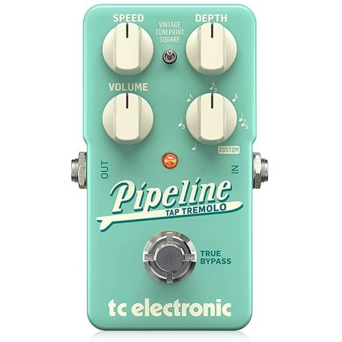 Tc Electronic Pipeline Tap Tremolo Pedal Toneprint Color Verde