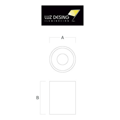 Plafon Monovolumen Techo Led Scl-linder Blanco 7w Pro Vk