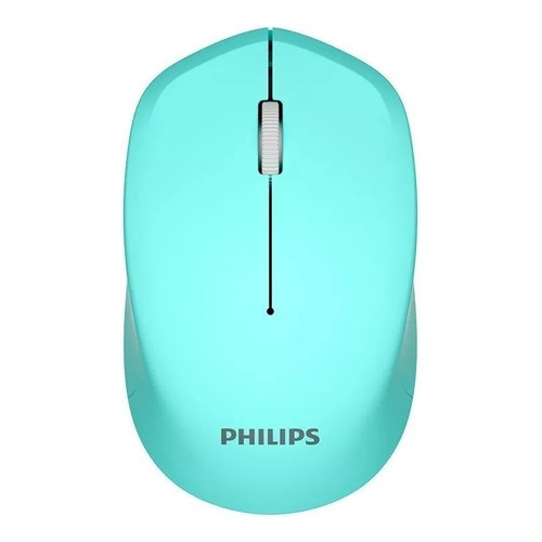 Mouse Philips Inalambrico M344 Notebook Pc Portable Celeste