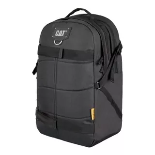 Mochila Caterpillar Bryan P/notebook Negra 27 Lts Polyester