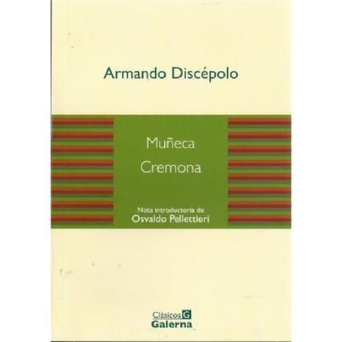 Libro Muñeca Cremona De Armando Discepolo (35)