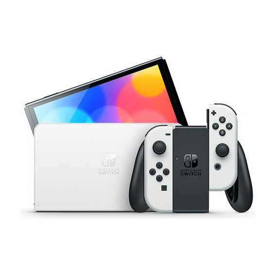 Nintendo Switch Oled 64gb Standard Color  Blanco Y Negro Color Blanco/negro