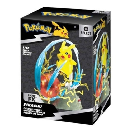 Figura Pikachu Deluxe Light Fx Pokemon