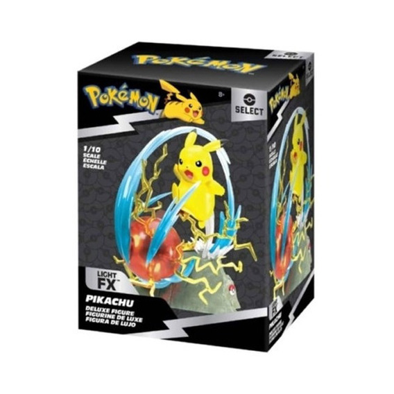 Figura Pikachu Deluxe Light Fx Pokemon