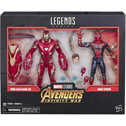 Iron Spider Man Iron Man Mark 50 Marvel Legends Infinity War