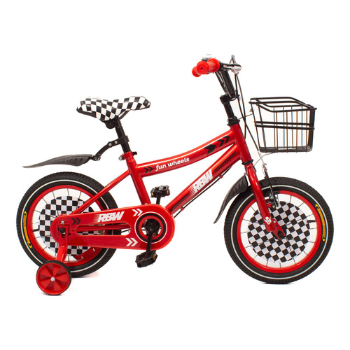 Bicicleta Infantil Rainbow Rodado 14 Rbw Color Rojo