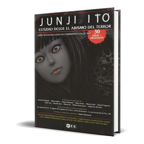 Libro Estudio Desde El Abismo Del Terror Por Junji Ito