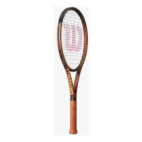 Raqueta de  tenis  Wilson  Pro Staff  Pro Staff 97L  color naranja/bronce   encordado 16 x 19  grip 4-1/8"