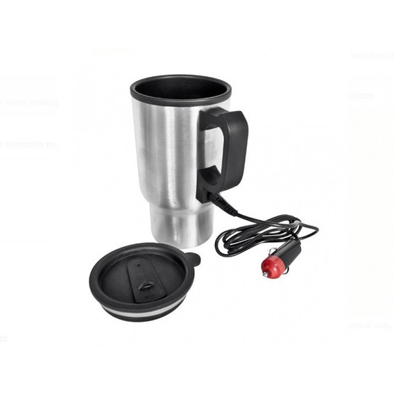 Mug Vaso Termo Electrico Para Calentar Bebidas En El Carro