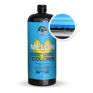 Shampoo Melon Colors Espuma Azul Automotivo 1,5l Easytech