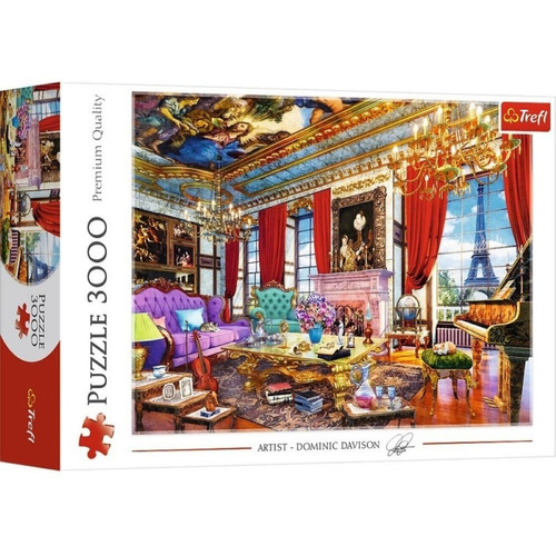 Puzzle Trefl - Palacio de París - 3000 piezas