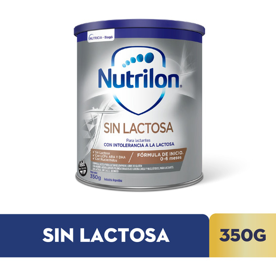 Nutrilon Especialidades Leche En Polvo Sin Lactosa Lata 350g
