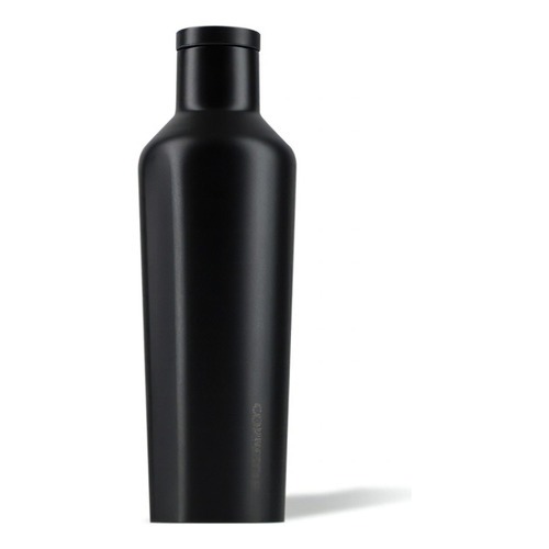 Botella Térmica En Acero Negro 475 Ml Corkcicle