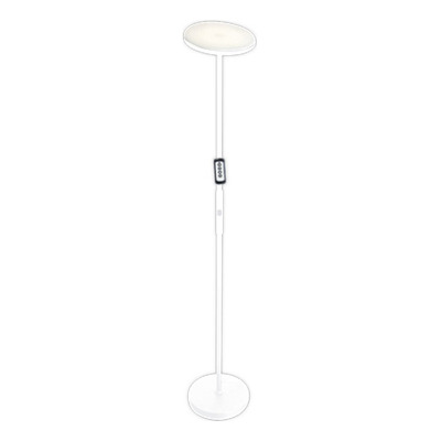 Lampara Velador De Pie Led Prime 30w Blanca Luz Cct Tbcin