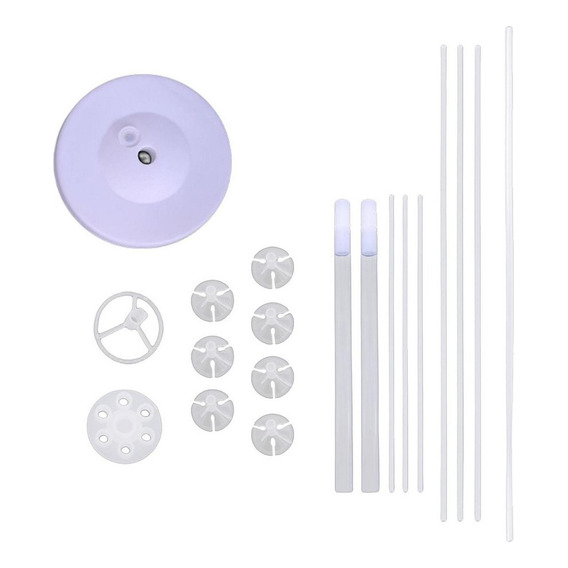 Kit De Soporte De Soporte For Globos Palos De Alto 1m