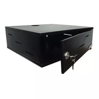 Gabinete Rack Pa Dvr Metál Negro Con Llave 14.5x40x40cm Acme