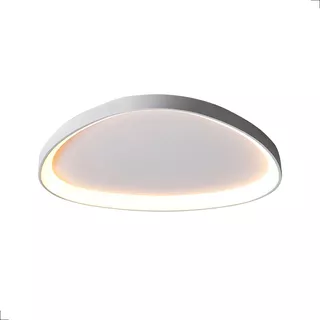 Luminária Plafon Teto Seixos Moderno Sobrepor 33w Branco Led Cor Branco - 3000k Branco Quente