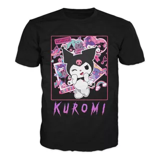 Camiseta De Kuromi Adultos Y Niños