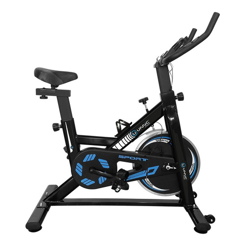 Bicicleta Spinning Unnic Fija Indoor Fitness Entrenamiento Color Negro