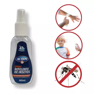 Spray Repelente Insetos Proteção Mosquito Dengue 105 Ml