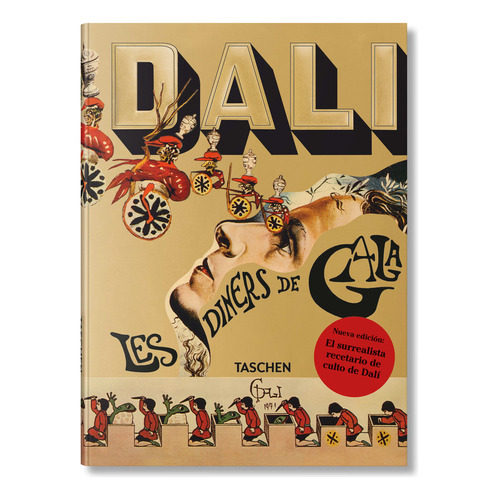 Dalí, Diners De Gala, De Dalí, Salvador. Editorial Taschen, Tapa Dura En Español, 2023