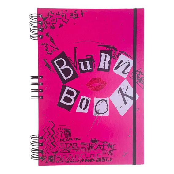 Album De Fotos / Scrapbook A4 Espiralado Burn Book