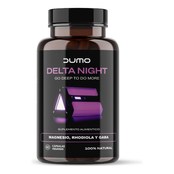 Dumo Delta Night 100% Natural Sueño Profundo Y Reparador Sin sabor