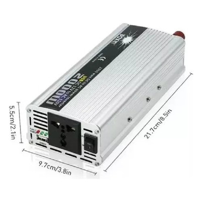 Inversor Conversor 2000w Usb Voltaje Corriente 12v 220v Auto