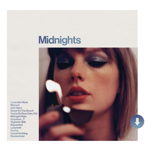 Taylor Swift Midnights Moonstone Blue  Disco