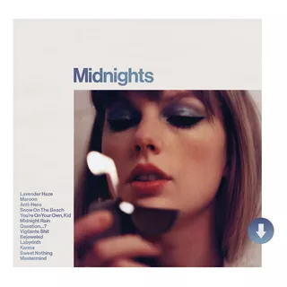 Taylor Swift Midnights Moonstone Blue  Disco