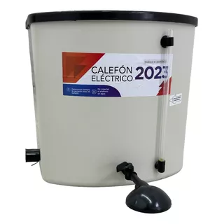 Calefon Eléctrico Ducha Pvc 20 Litros De Agua Premium