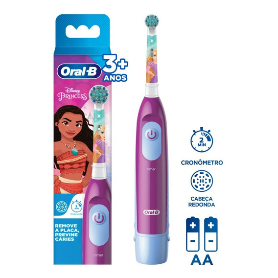 Cepillo de dientes eléctrico Princess para niños 1 unidad Oral-B