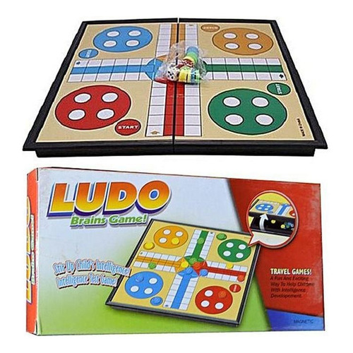 Ludo Magnético - Juego De Mesa Educativo - Tablero Clásico