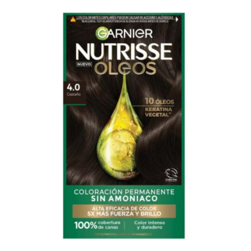 Garnier Nutrisse Oleos Castano 4.0