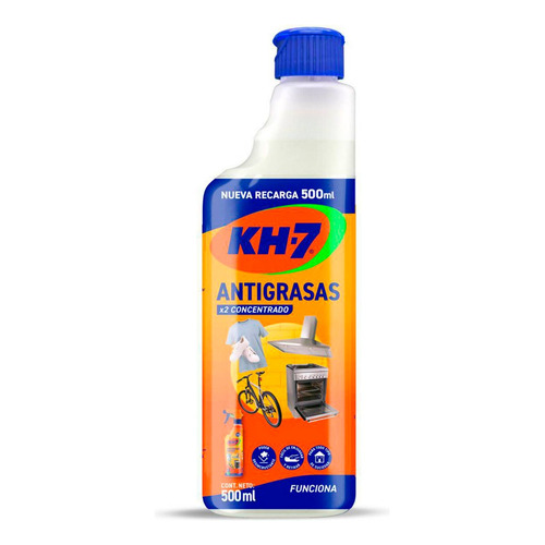 Limpiador Antigrasas Concentrado Recarga Botella 500ml Kh-7