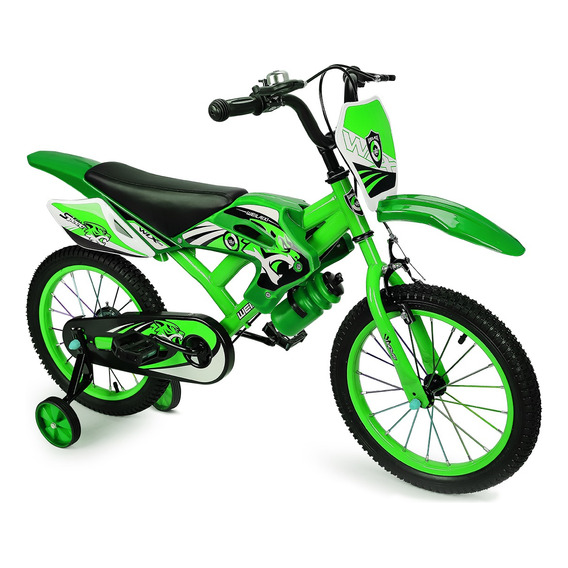 Bicicleta Para Niños Moto Cross Ciclismo Entrenadora 16