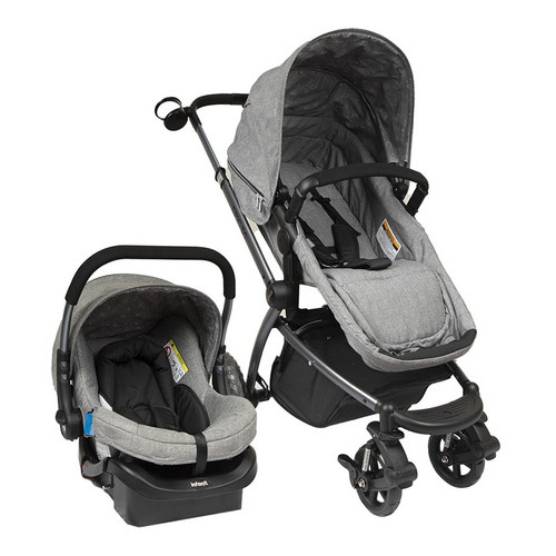 Coche Travel System Epic 5g Grey Infanti Color Gris