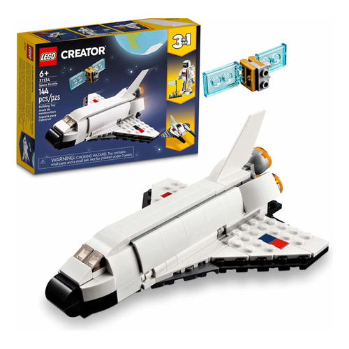 Lego Creator 3en1, Transbordador Espacial 31134, 144 Piezas